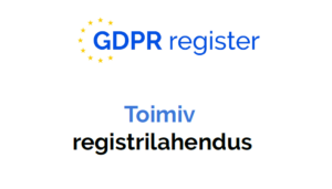 GDPR REGISTER