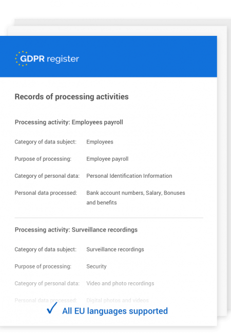 GDPR software